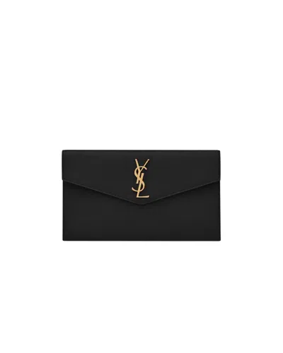 Saint Laurent Pouch Uptown In Black