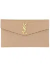 Saint Laurent Pouch "uptown" In Sand