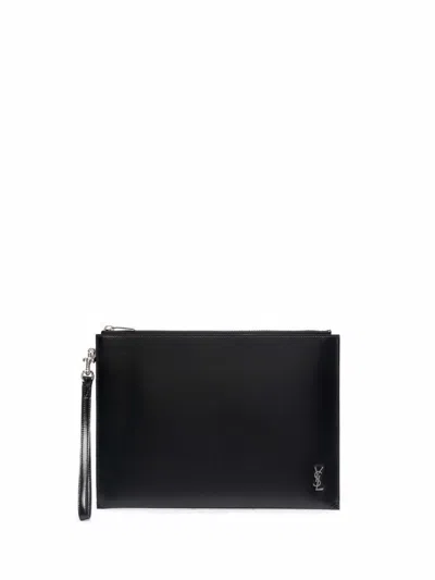 Saint Laurent Pouches In Black