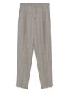 Saint Laurent Prince Of Wales Checked Trousers