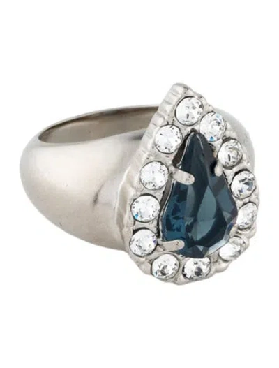Pre-owned Saint Laurent Princess Ring In Multi