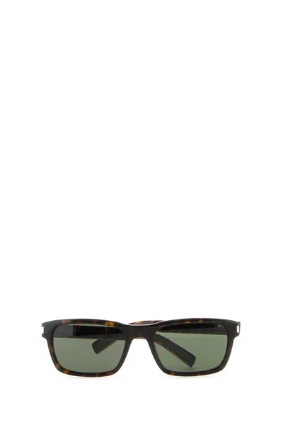 SAINT LAURENT PRINTED ACETATE SL 662 SUNGLASSES