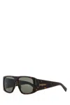 Saint Laurent Printed Acetate Sl 832 Sunglasses In Black
