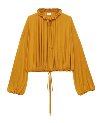 Saint Laurent Blouse In Knit