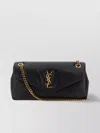 Saint Laurent Puffer Chain Strap Shoulder Bag Gold-tone