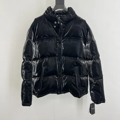 Pre-owned Saint Laurent Puffer Jacket In Medium In Black