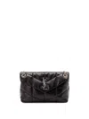 Saint Laurent `puffer` Small Bag In Black  