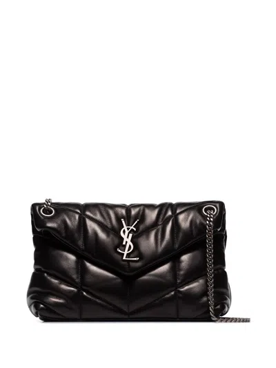 Saint Laurent Puffer Small Leather Shoulder Bag