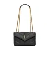 Saint Laurent Puffer Toy Quilted Shoulder Bag In Black