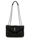 Saint Laurent 'puffer Toy' Shoulder Bag In Black