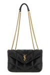 Saint Laurent 'puffer Toy' Shoulder Bag In Black