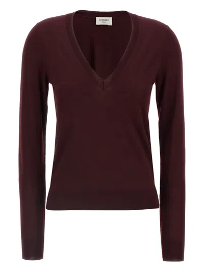 Saint Laurent Pull Manches Longues In Red