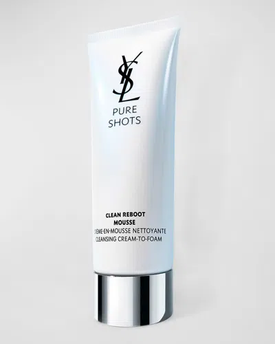 Saint Laurent Pure Shots Cleanser, 4.2 Oz. In White