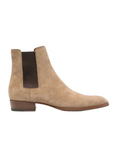 Saint Laurent Put On One Boot