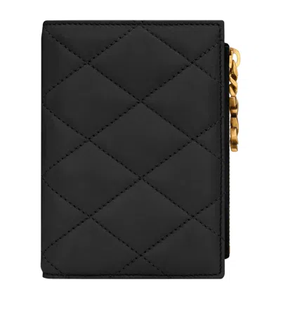 Saint Laurent Quilted Bifold Wallet In Black