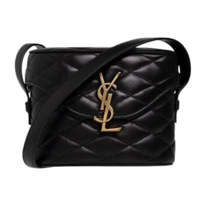 Saint Laurent Quilted Black Crossbody Bag