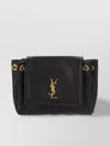 Saint Laurent Quilted Calfskin Mini Shoulder Bag In Black