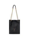 Saint Laurent Elegant Mini Rectangular Shoulder Handbag In Black