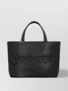 Saint Laurent Quilted Leather Tote With Black Metal Hardware