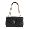 Saint Laurent Quilted Matelasse Leather Shoulder Bag