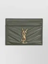 Saint Laurent Quilted Purses And Cardholders Collection In Brown