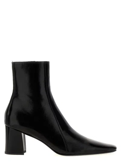 Saint Laurent Rainer Ankle Boots In Black