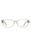 Saint Laurent Rectangle-frame Glasses In White