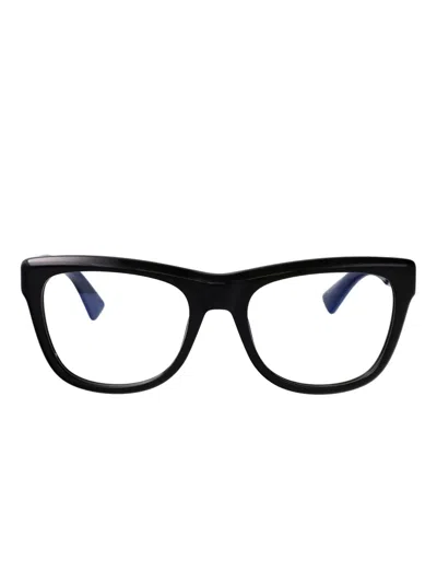 Saint Laurent Rectangle-frame Glasses In Black