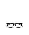 Saint Laurent Rectangle-frame Glasses In Black
