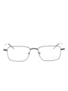 Saint Laurent Rectangle-frame Glasses In Black