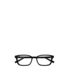 Saint Laurent Rectangle-frame Glasses In Black
