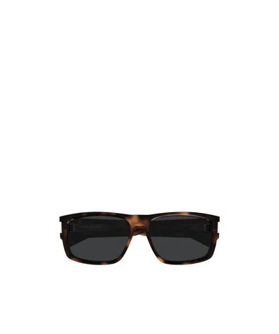 SAINT LAURENT SAINT LAURENT EYEWEAR SQUARE FRAME SUNGLASSES