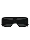 Saint Laurent Eyewear Rectangular Frame Sunglasses In Black