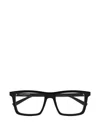 Saint Laurent Rectangle-frame Glasses In Black