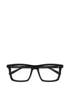 Saint Laurent Rectangle-frame Glasses In Black