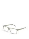 Saint Laurent Rectangle-frame Glasses In Green