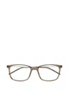 Saint Laurent Rectangle-frame Glasses In Neutral
