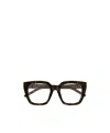 Saint Laurent Rectangular Flat Mirror In Brown