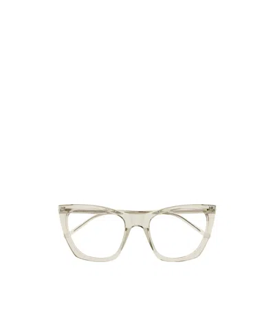 Saint Laurent Rectangular Flat Mirror In White
