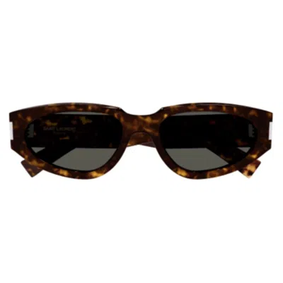 SAINT LAURENT RECTANGULAR FRAME SUNGLASSES