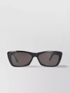 Saint Laurent Rectangular Frame Sunglasses Dark Lenses In Black