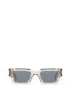 Saint Laurent Rectangular Frame Sunglasses Sunglasses In Blue