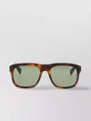 Saint Laurent Rectangular Frame Tortoiseshell Sunglasses