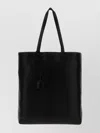 Saint Laurent Rectangular Leather Shopping Tote Top Handles In Black