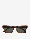 Saint Laurent Rectangular Sunglasses In Multi