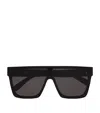 Saint Laurent Rectangular Sunglasses In Black