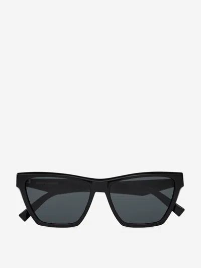 Saint Laurent Rectangular Sunglasses In Black