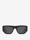 Saint Laurent Rectangular Sunglasses In Black