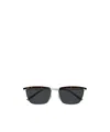 Saint Laurent Rectangular Sunglasses In Black