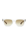 Saint Laurent Rectangular Sunglasses In Brown